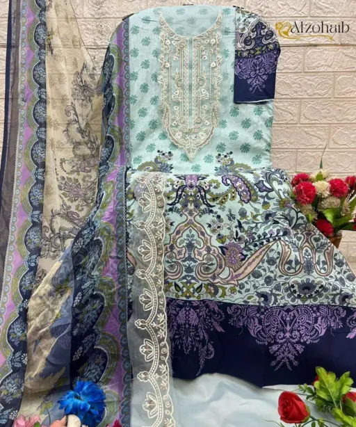 Al Zohaib Design No - 1366 Ab - 1367 Ab