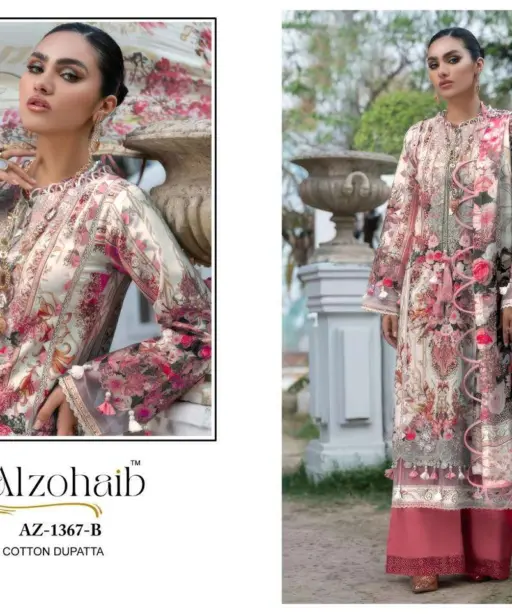 Al Zohaib Design No - 1366 Ab - 1367 Ab