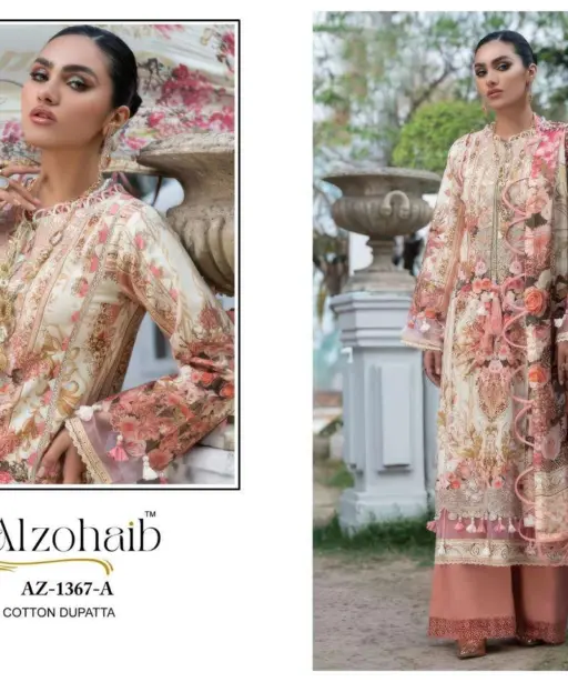 Al Zohaib Design No - 1366 Ab - 1367 Ab