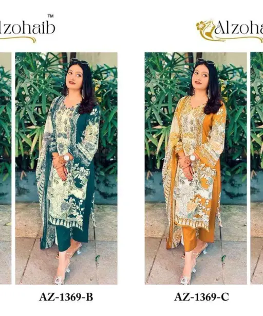 Al Zohaib Design No - 1369 Abcd