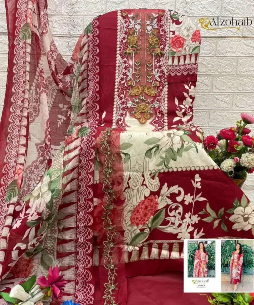 Al Zohaib Design No - 1369 Abcd