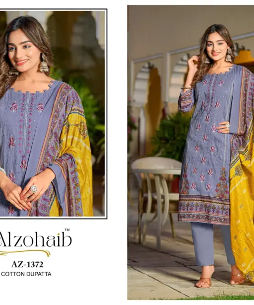 Al Zohaib Design No - 1370 - 1371 - 1372 - 1372