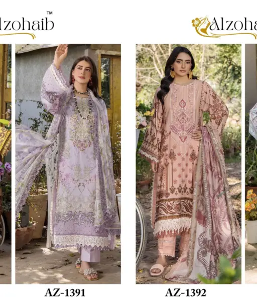 Al Zohaib Design No - 1390-1391-1392-1393
