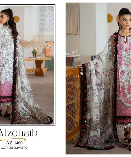 Al Zohaib Design No - 1398-1400-1404-1405-1407