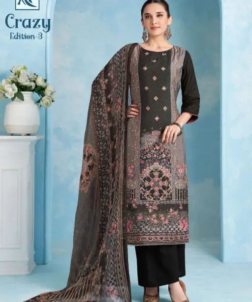 Alok Suits Crazy Edition Vol 3