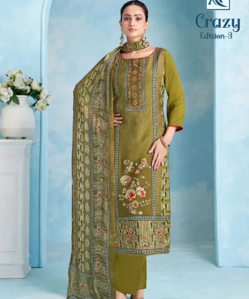 Alok Suits Crazy Edition Vol 3