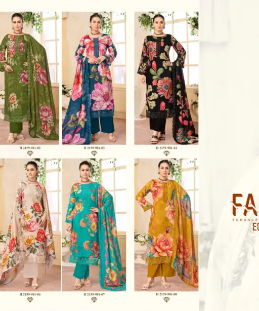 Alok Suits Fariha Edition 4