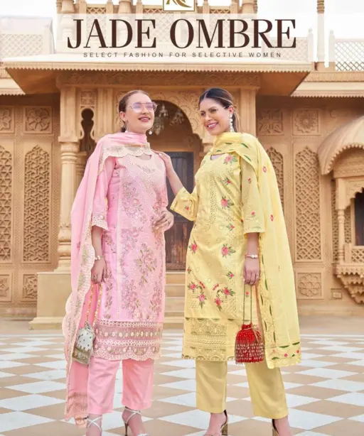 Alok Suits Jade Ombre