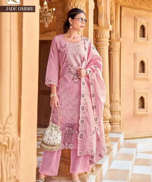 Alok Suits Jade Ombre