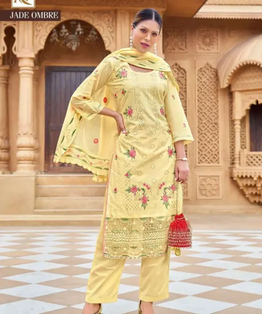 Alok Suits Jade Ombre