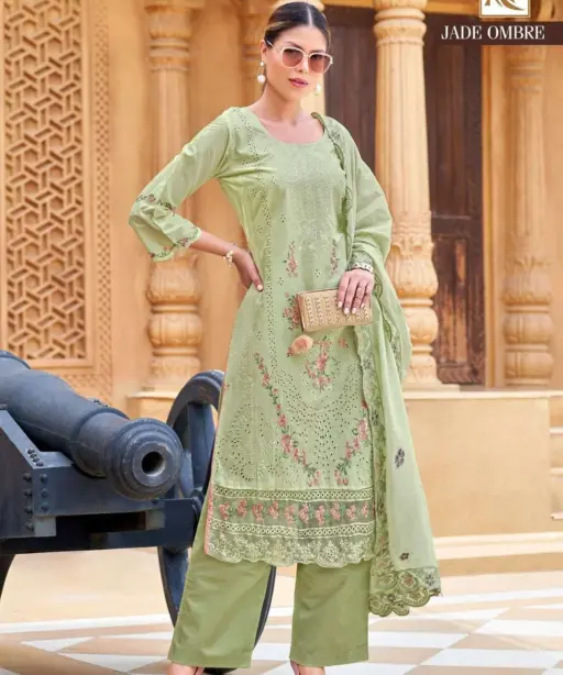 Alok Suits Jade Ombre