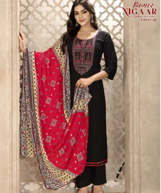 Alok Suits Nigaar Vol 40