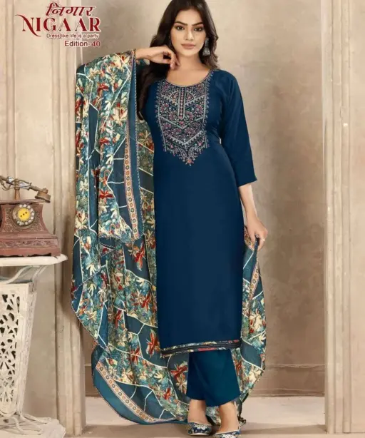Alok Suits Nigaar Vol 40