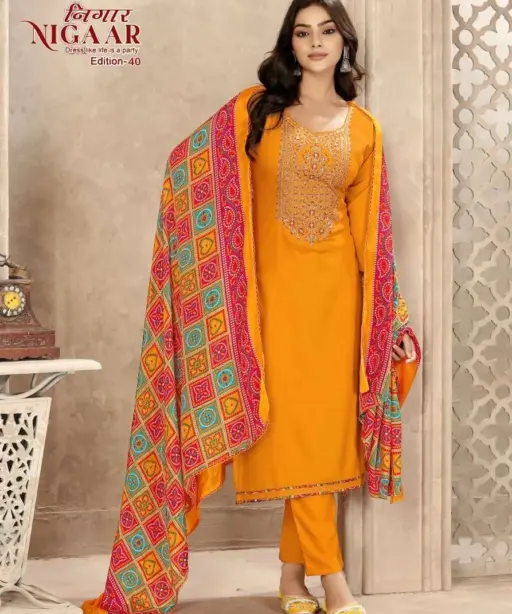 Alok Suits Nigaar Vol 40