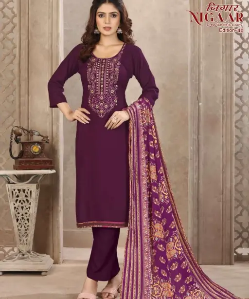 Alok Suits Nigaar Vol 40