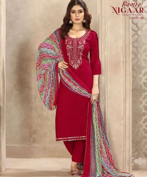 Alok Suits Nigaar Vol 40