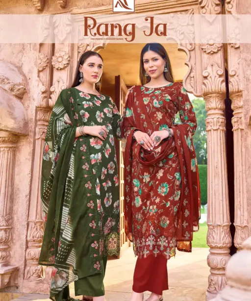 Alok Suits Rang Ja