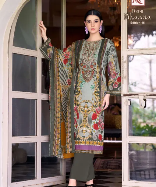 Alok Suits Rihaana Vol 15