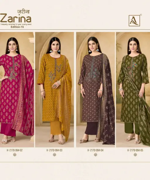 Alok Suits Zarina Edition 15