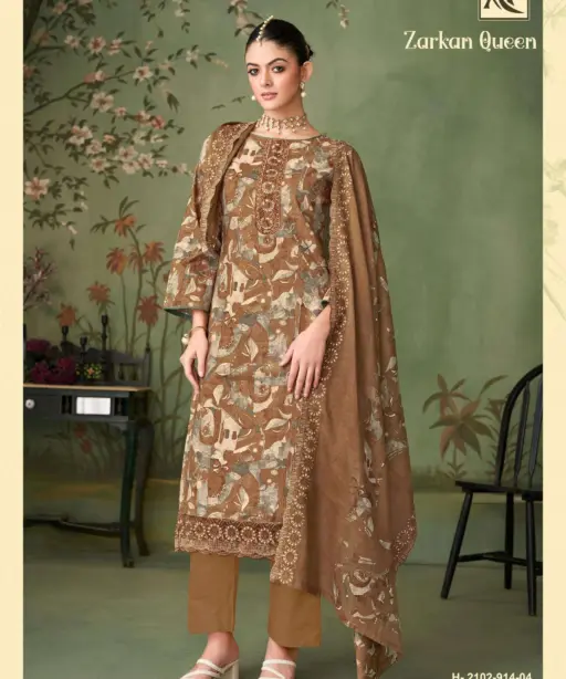 Alok Suits Zarkan Queen