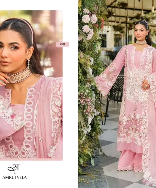 Amrutvela Elaf Luxury Lawn Collection Vol 4