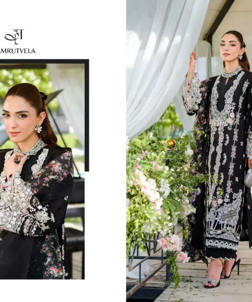 Amrutvela Elaf Luxury Lawn Collection Vol 4