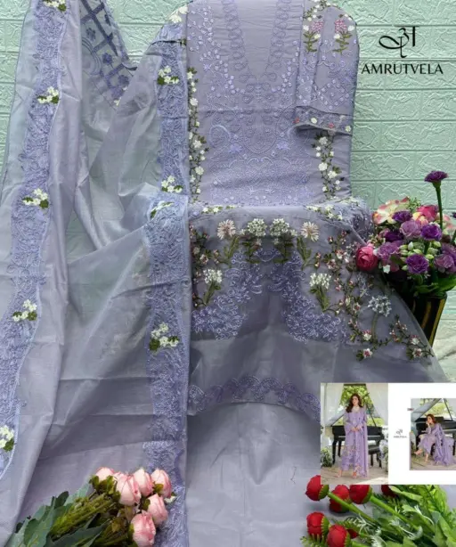 Amrutvela Elaf Luxury Lawn Collection Vol 4