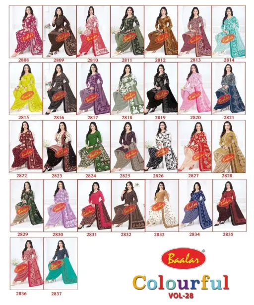 Baalar Colourful Vol 28