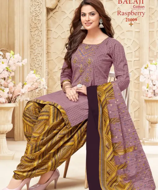 Balaji Cotton Raspberry Vol 21