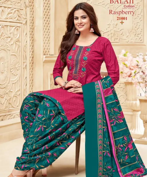 Balaji Cotton Raspberry Vol 21