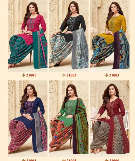 Balaji Cotton Raspberry Vol 21