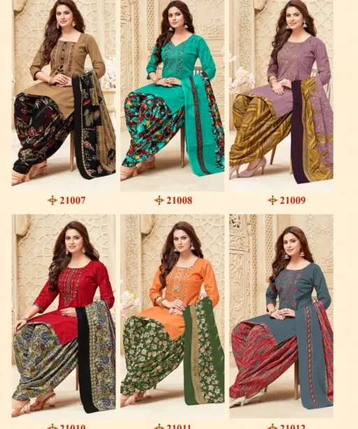 Balaji Cotton Raspberry Vol 21