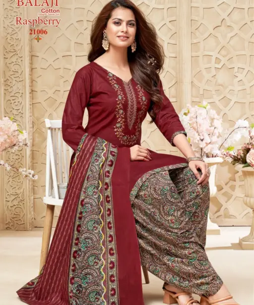 Balaji Cotton Raspberry Vol 21