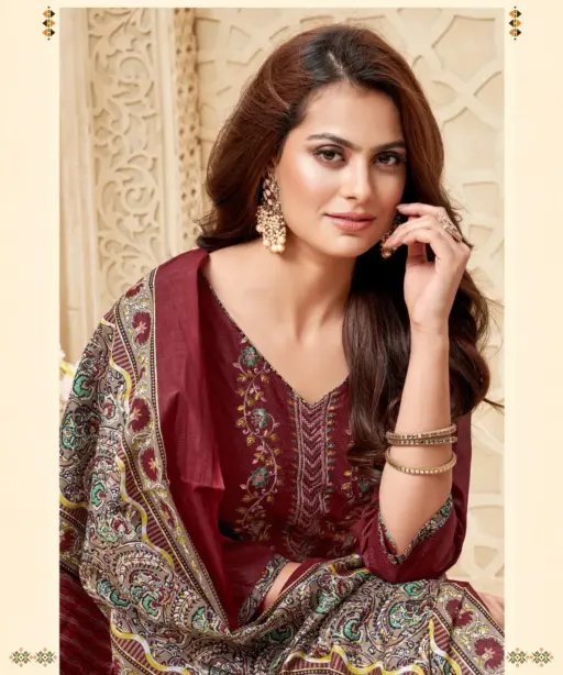 Balaji Cotton Raspberry Vol 21