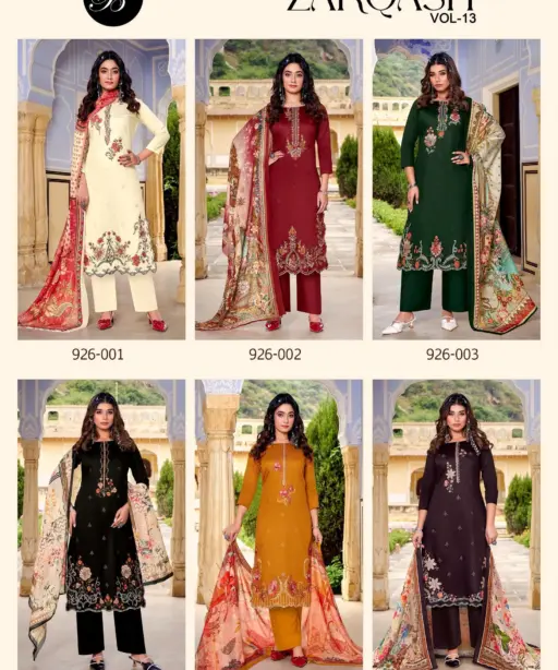 Belliza Designer Studio Zarqash Vol 13