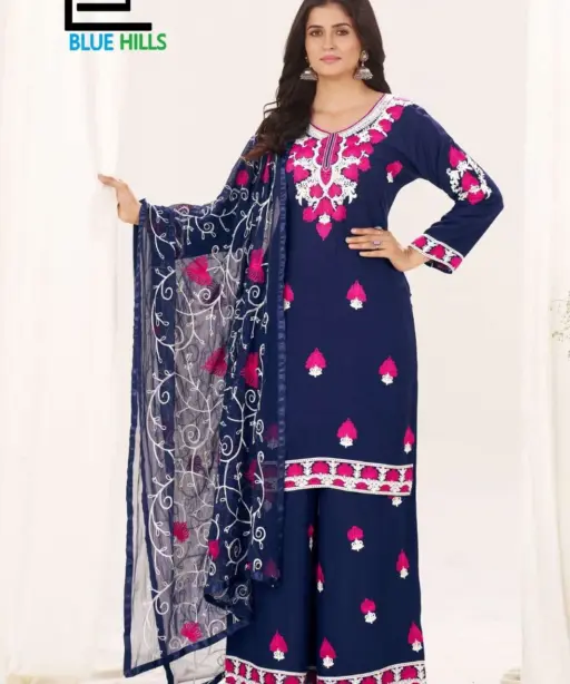 Blue Hills Pink Lotus