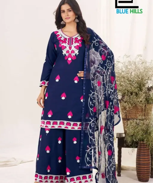 Blue Hills Pink Lotus