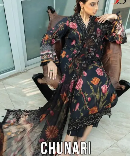 Deepsy Suits Chunari Embroidered Dupatta Collection Mini Nx