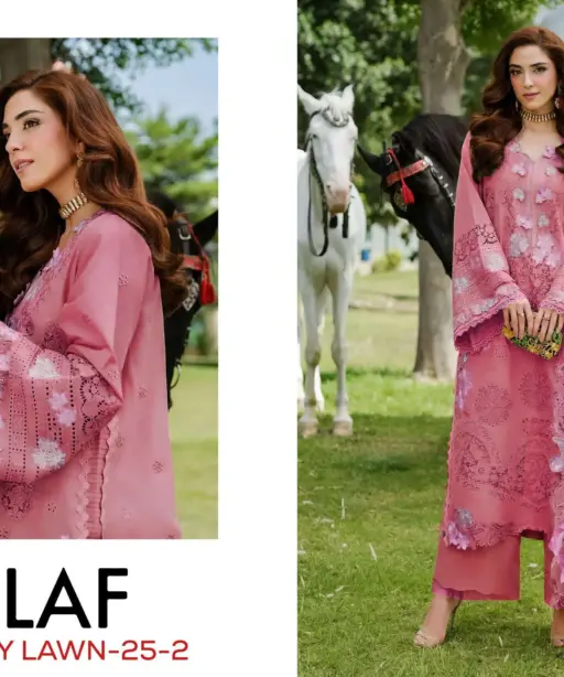 Deepsy Suits Elaf Luxury Lawn 25 Hit Designs D No 1296
