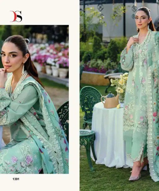 Deepsy Suits Elaf Luxury Lawn 25 Vol 3 Nx