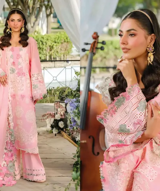 Deepsy Suits Elaf Luxury Lawn 25 Vol 3 Nx