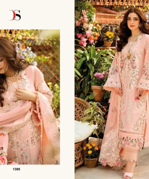 Deepsy Suits Elaf Luxury Lawn 25 Vol 3 Nx