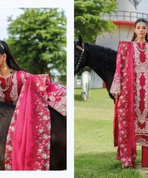 Deepsy Suits Elaf Luxury Lawn 25 Vol 4