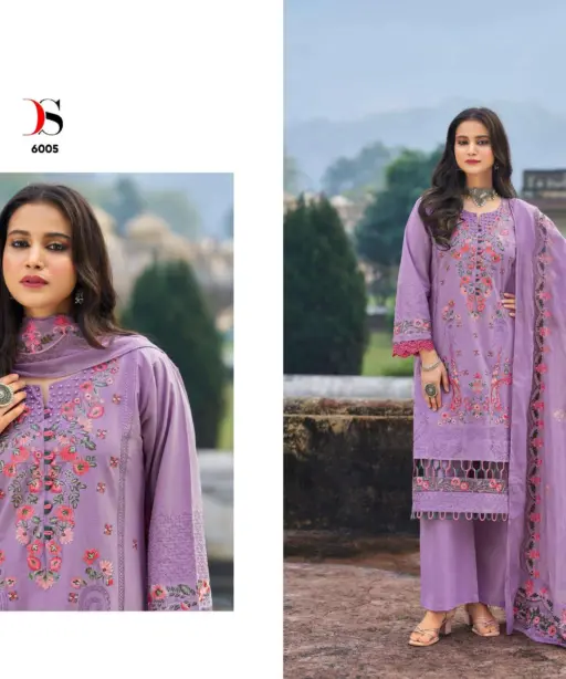 Deepsy Suits Elaf Luxury Lawn 25 Vol 6