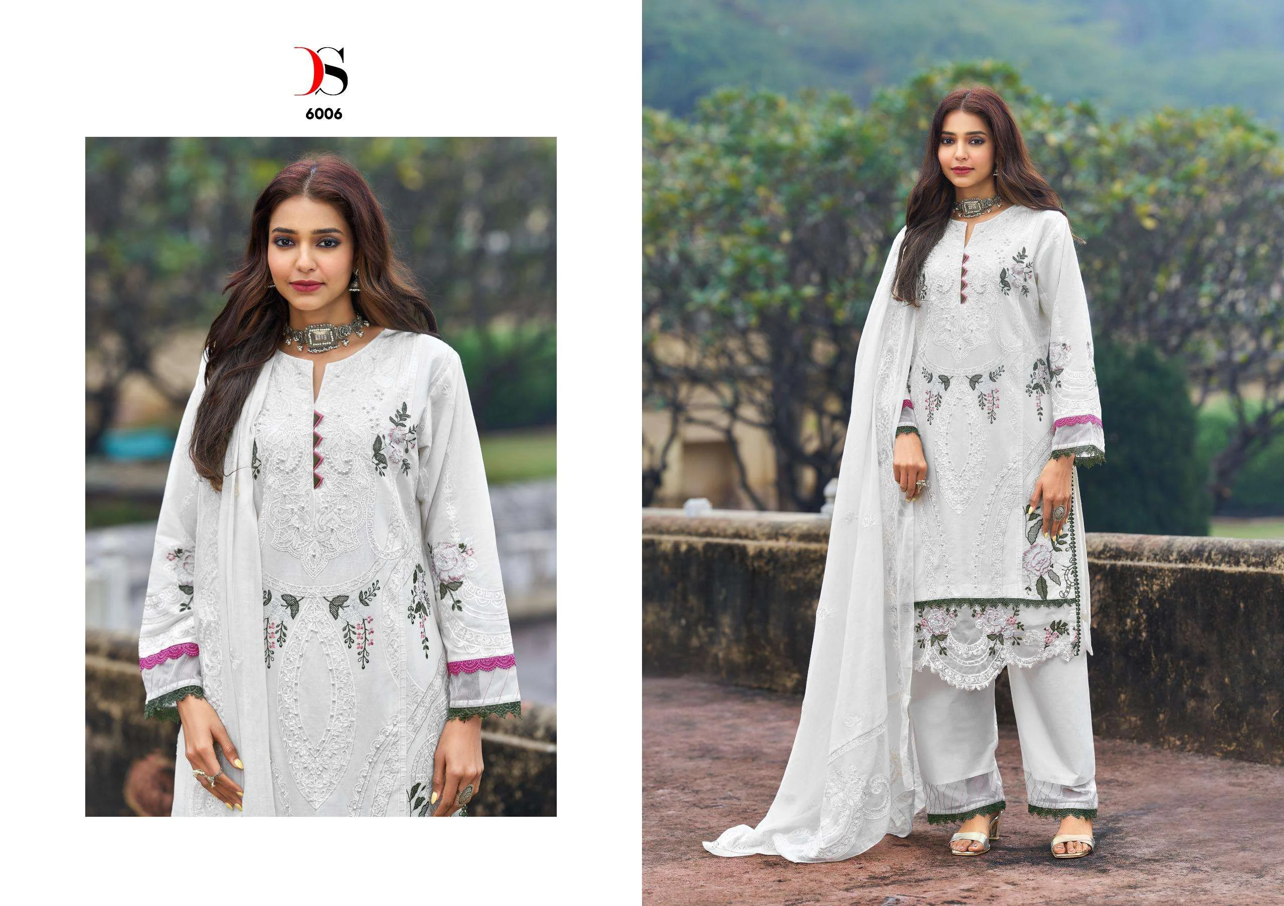 Deepsy Suits Elaf Luxury Lawn 25 Vol 6