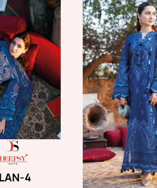 Deepsy Suits Elan Lawn 25 Vol 4 Hit Design 1215
