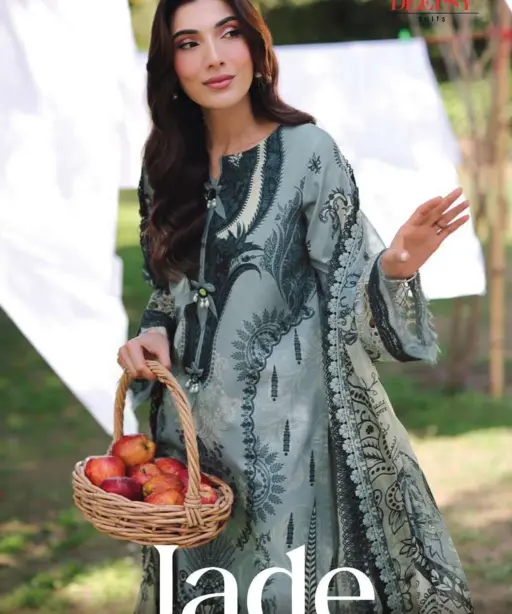 Deepsy Suits Jade Bliss Lawn 25 Vol 2