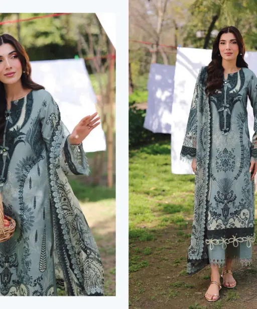 Deepsy Suits Jade Bliss Lawn 25 Vol 2