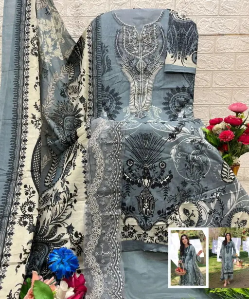 Deepsy Suits Jade Bliss Lawn 25 Vol 2