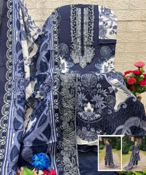 Deepsy Suits Jade Bliss Lawn 25 Vol 2